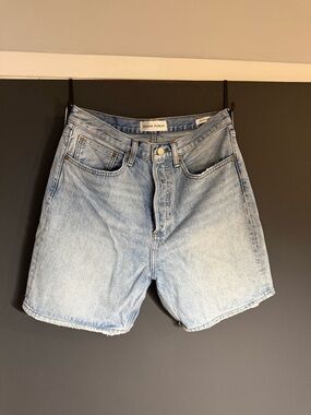 Denim Forum Faded Light Blue Men's Denim Shorts